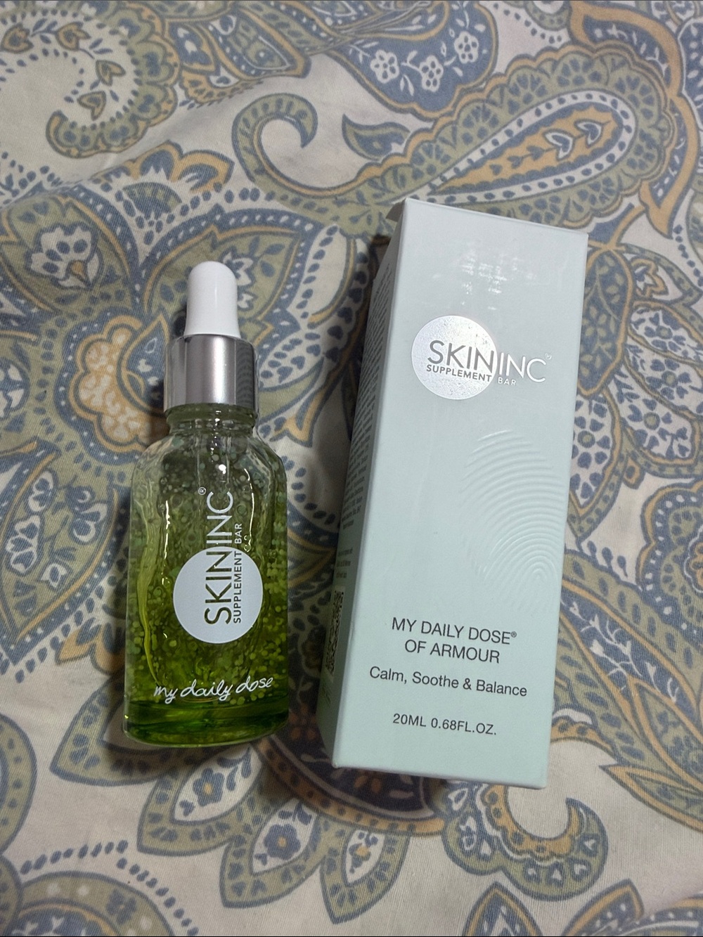 SkinInc My Daily Dose of Armour Green Soothing Serum - Calming Face Serum 20ml